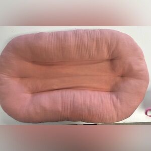 Snuggle Me Organic Pink Muslin
